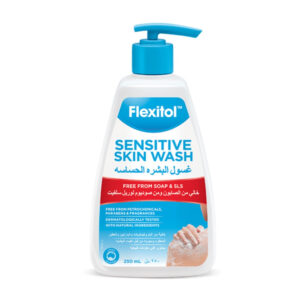 Flexitol Sensitive Skin Wash With Pump 250ml
