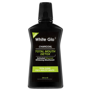 White Glo Charcoal Total Mouth Detox M/W 500ml