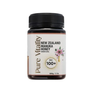 Pure Vitality New Zealand Manuka Honey (MGO 100+) 500g --> Kh,Mk,Tl,Ar,Da,Tb,Sw,Yas^^1