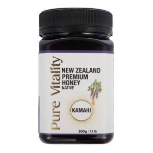 Pure Vitality New Zealand Kamahi Honey 500g--> Kh,MK,TL,Ar,Da,Tb,Sw,Yas