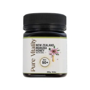 Pure Vitality New Zealand Manuka Honey (MGO50+) 250g -->Kh,Mk,Tl,Ar,Da,Tb,Sw,Yas ^^1