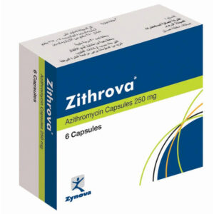 Zithrova 250 mg 6 Cap