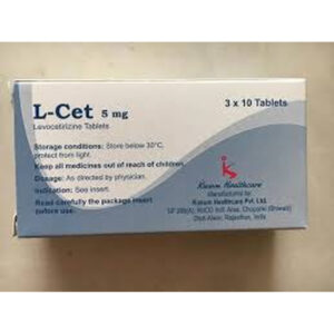 L-Cet 5mg 30 Tab