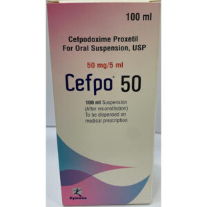 Cefpo 50mg/5ml Susp 100ml