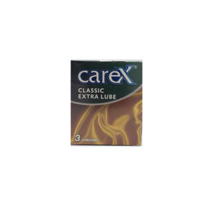 Carex Classic Extra Lube 3 Condoms