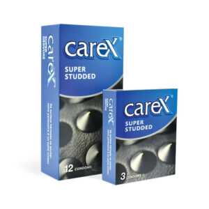 Carex Super Studded 12 Condoms $Temp.8