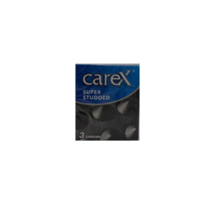 Carex Super Studded 3 Condoms $Temp.8